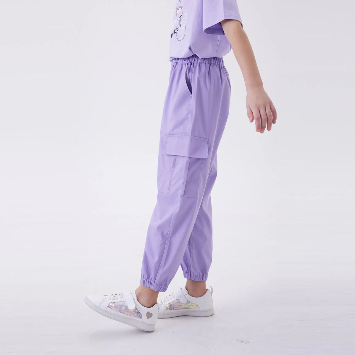 Ankle-Tied Fashion Pants For Girls Image