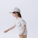 Printed Fashion Polo Shirt For Boys Image