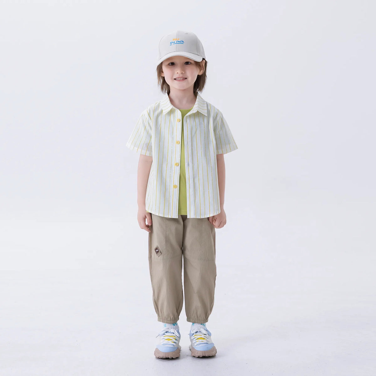 Striped Fashion Shirt For Boys Image