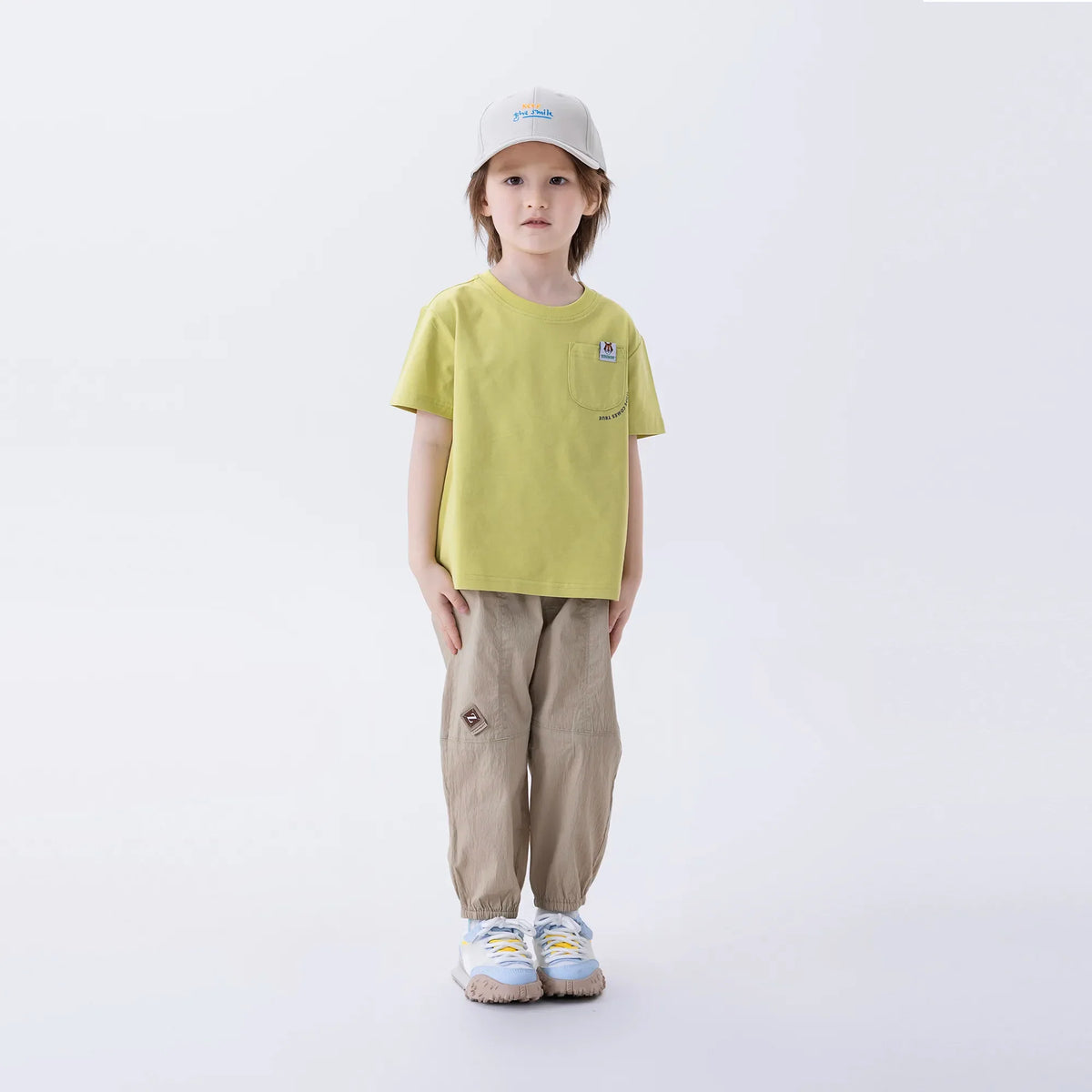 Ankle-Tied Fashion Pants For Boys Image