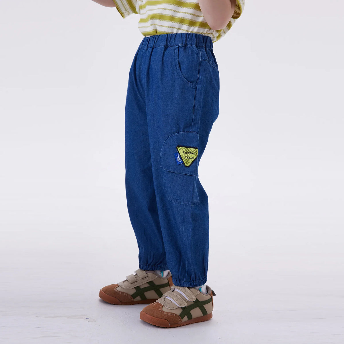 Ankle-Tied Fashion Pants For Boys Image