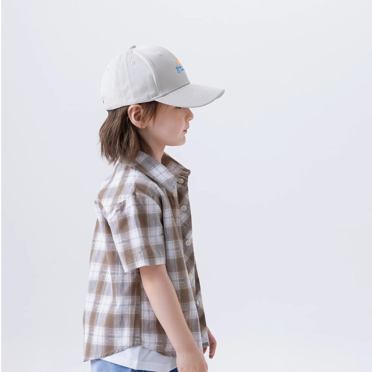 Checked Fashion Shirt For Boys Image