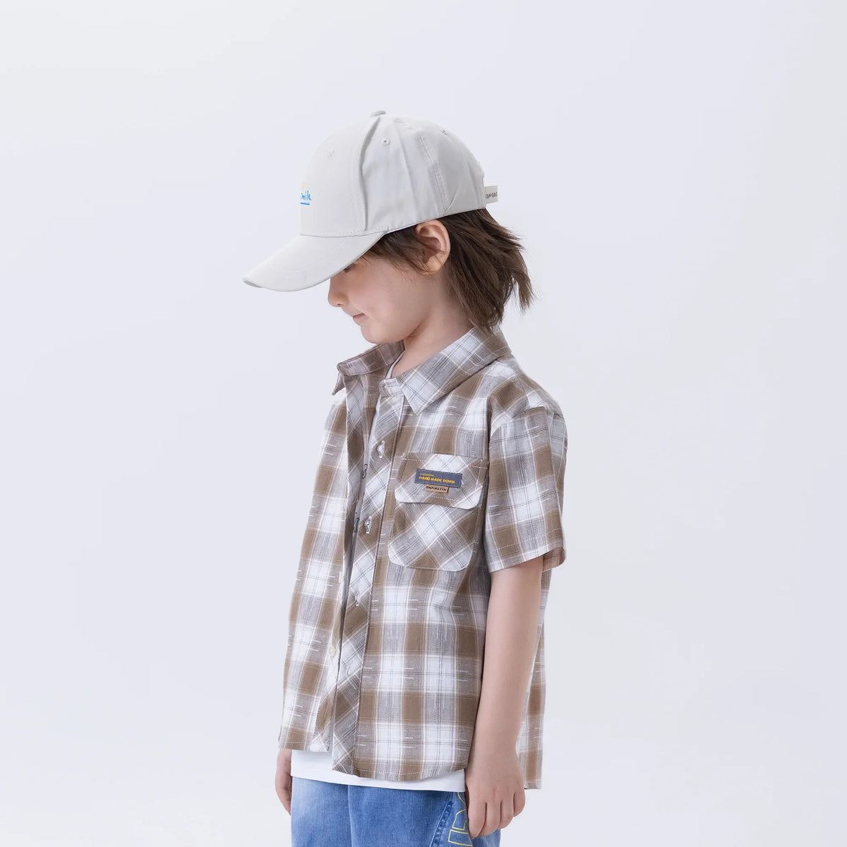 Checked Fashion Shirt For Boys Image