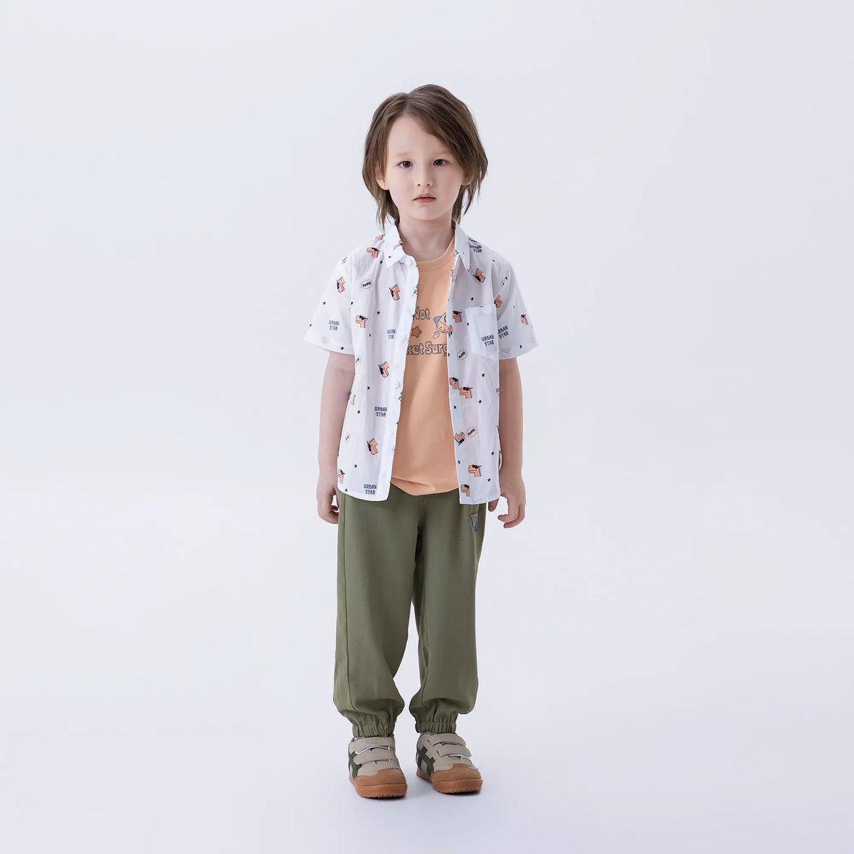 Printed Fashion Shirt For Boys Image