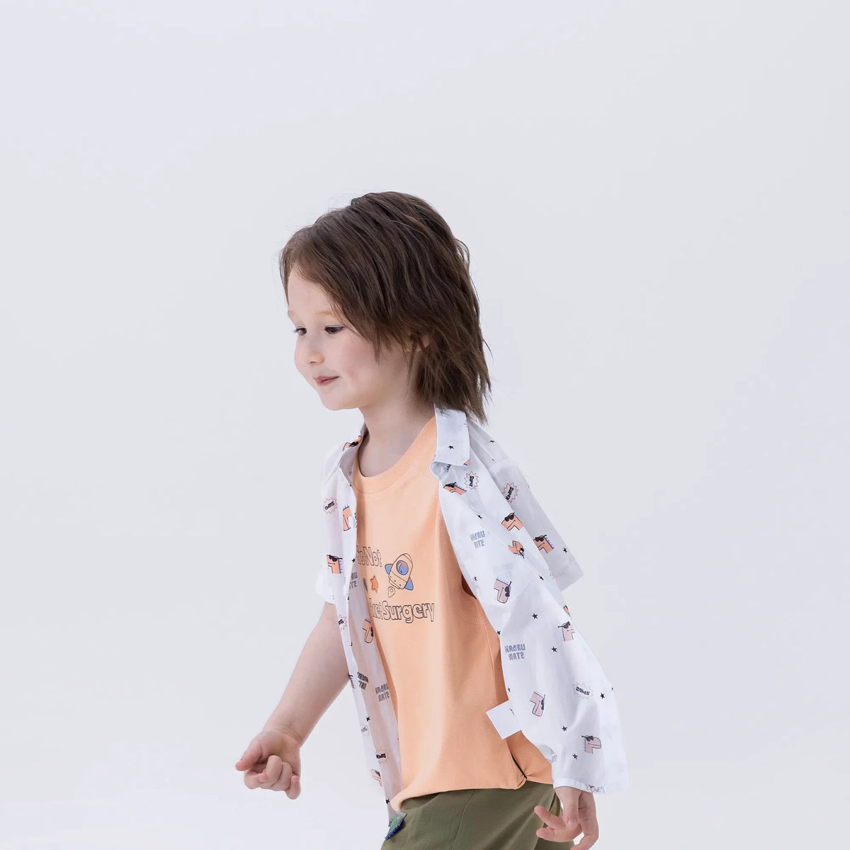 Printed Fashion Shirt For Boys Image