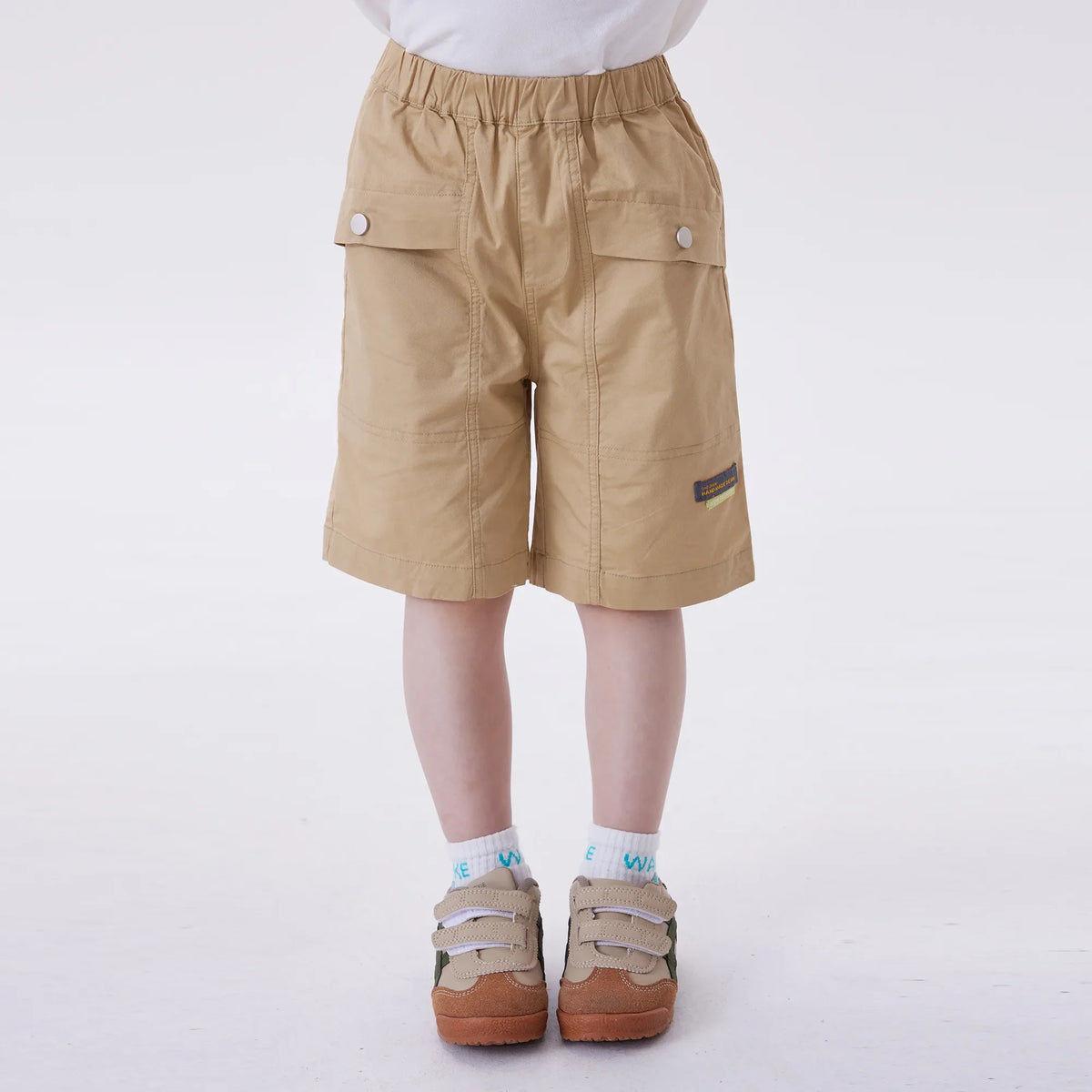 Ordinary Fashion Shorts For Boys Khaki Image