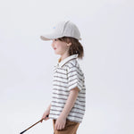 Striped Fashion Polo Shirt For Boys Image