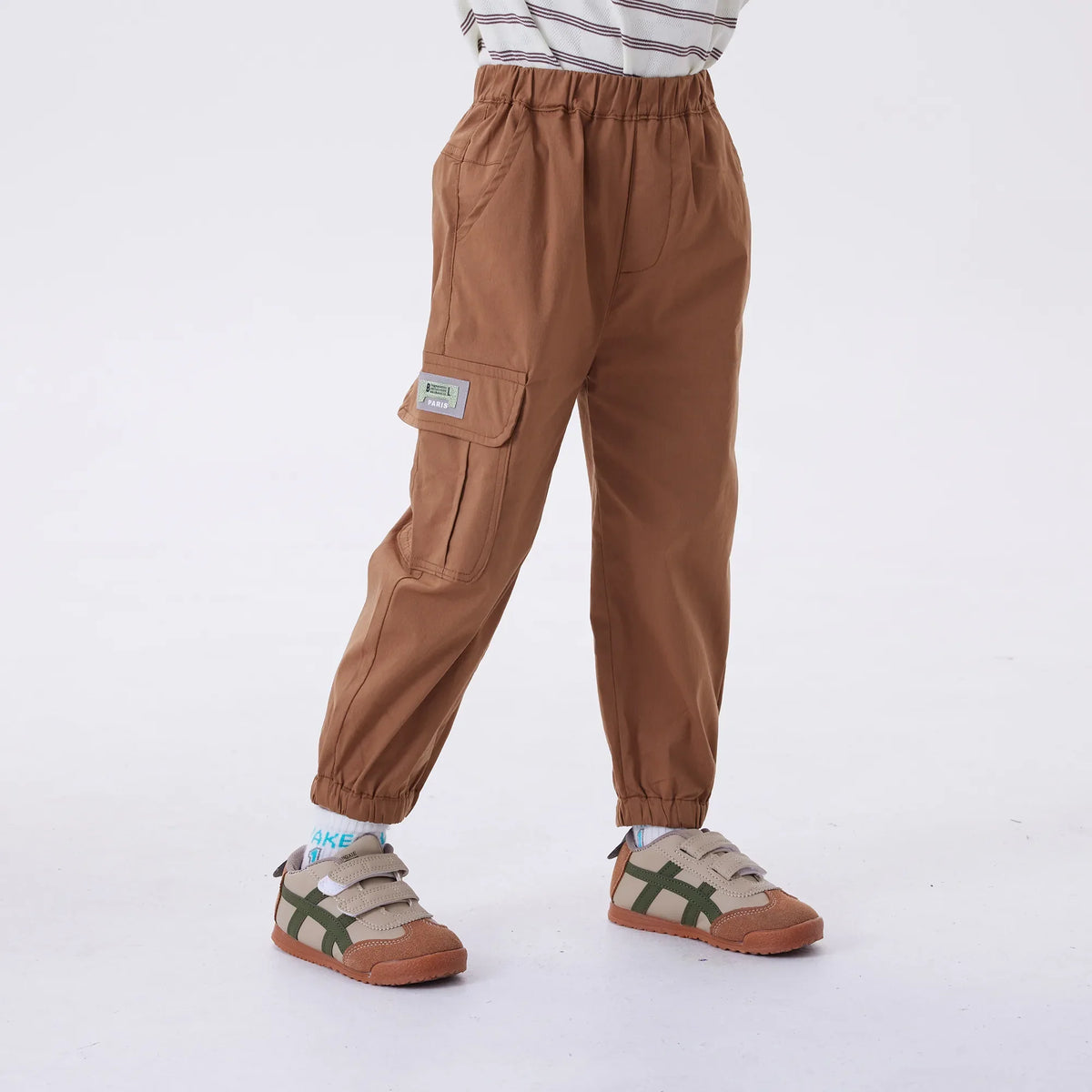 Ankle-Tied Fashion Pants For Boys Image