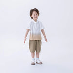 Dip-Dye Fashion Polo Shirt For Boys Image