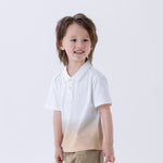Dip-Dye Fashion Polo Shirt For Boys Image