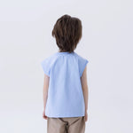 Printed Fashion Sleeveless T-Shirt For Boys Image