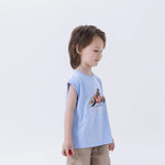 Printed Fashion Sleeveless T-Shirt For Boys Image