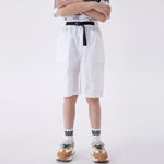 Ordinary Fashion Shorts For Boys White Image