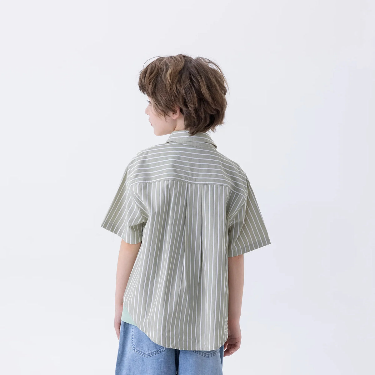 Striped Fashion Shirt For Boys Image