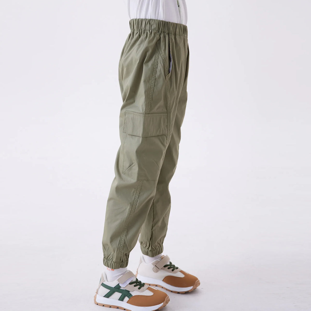 Ankle-Tied Fashion Pants For Boys Image