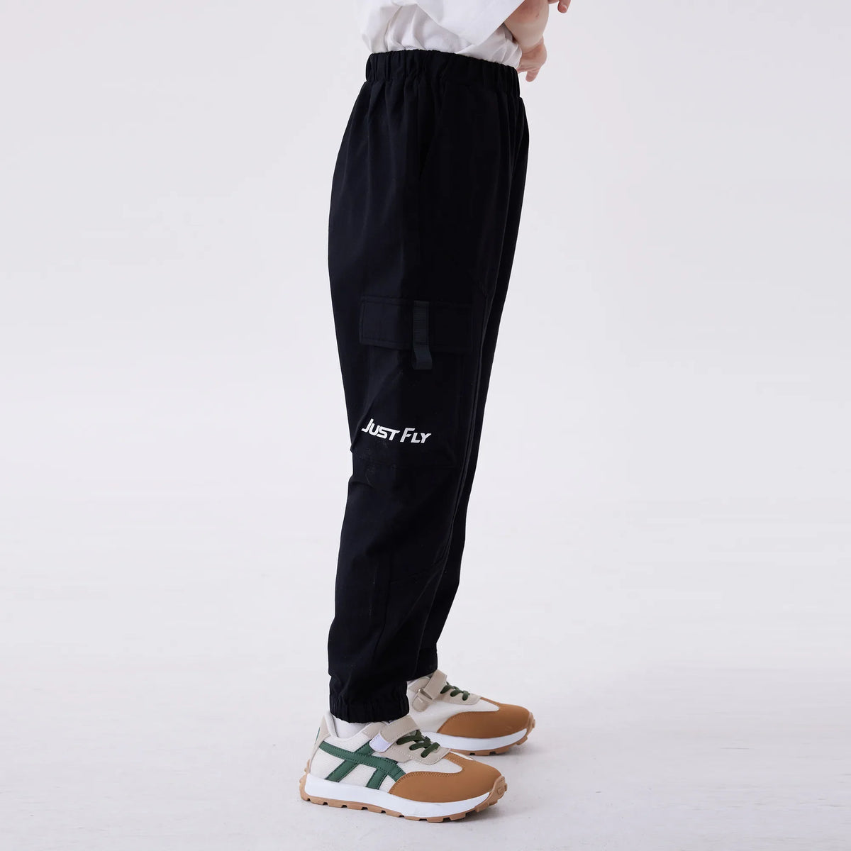 Ankle-Tied Fashion Pants For Boys Image