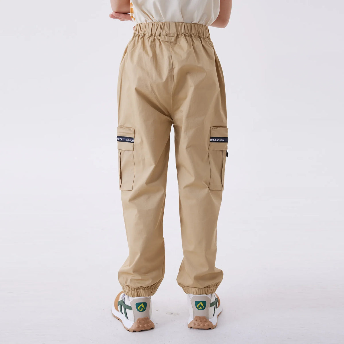 Ankle-Tied Fashion Pants For Boys Image