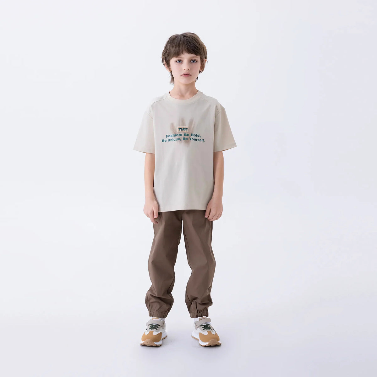 Ankle-Tied Fashion Pants For Boys Image