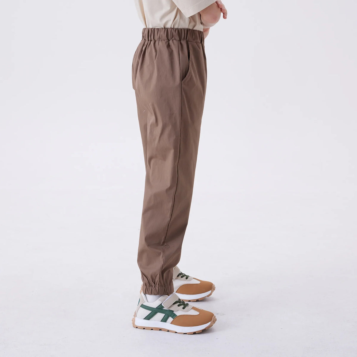 Ankle-Tied Fashion Pants For Boys Image