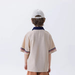 Printed Fashion Polo Shirt For Boys Image