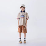 Printed Fashion Polo Shirt For Boys Image
