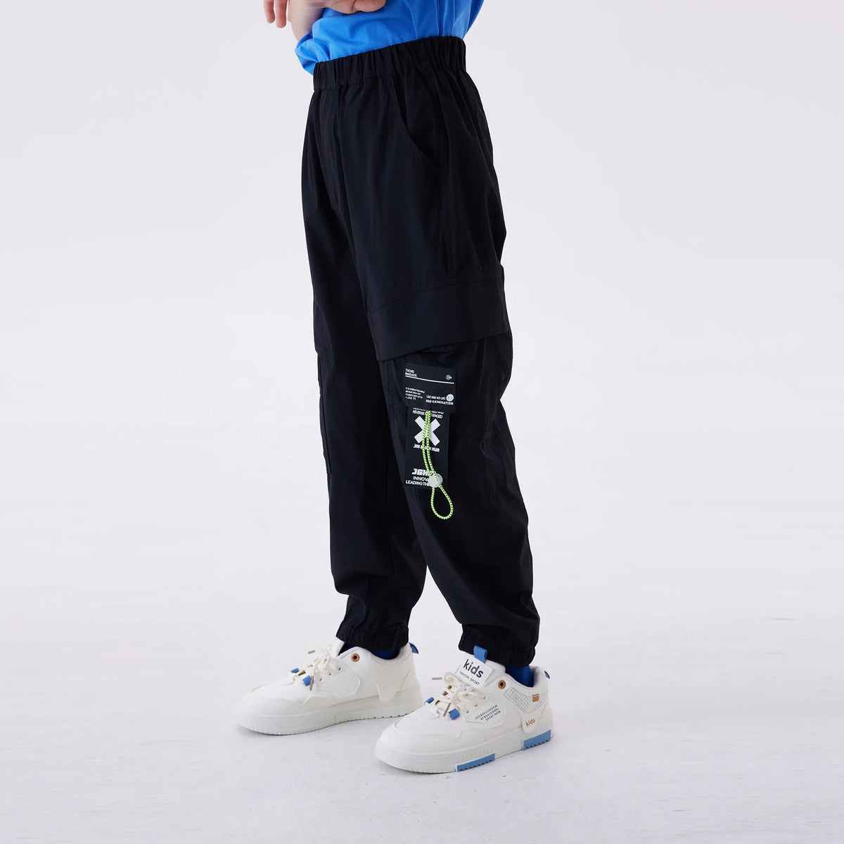 Ankle-Tied Fashion Pants For Boys Image