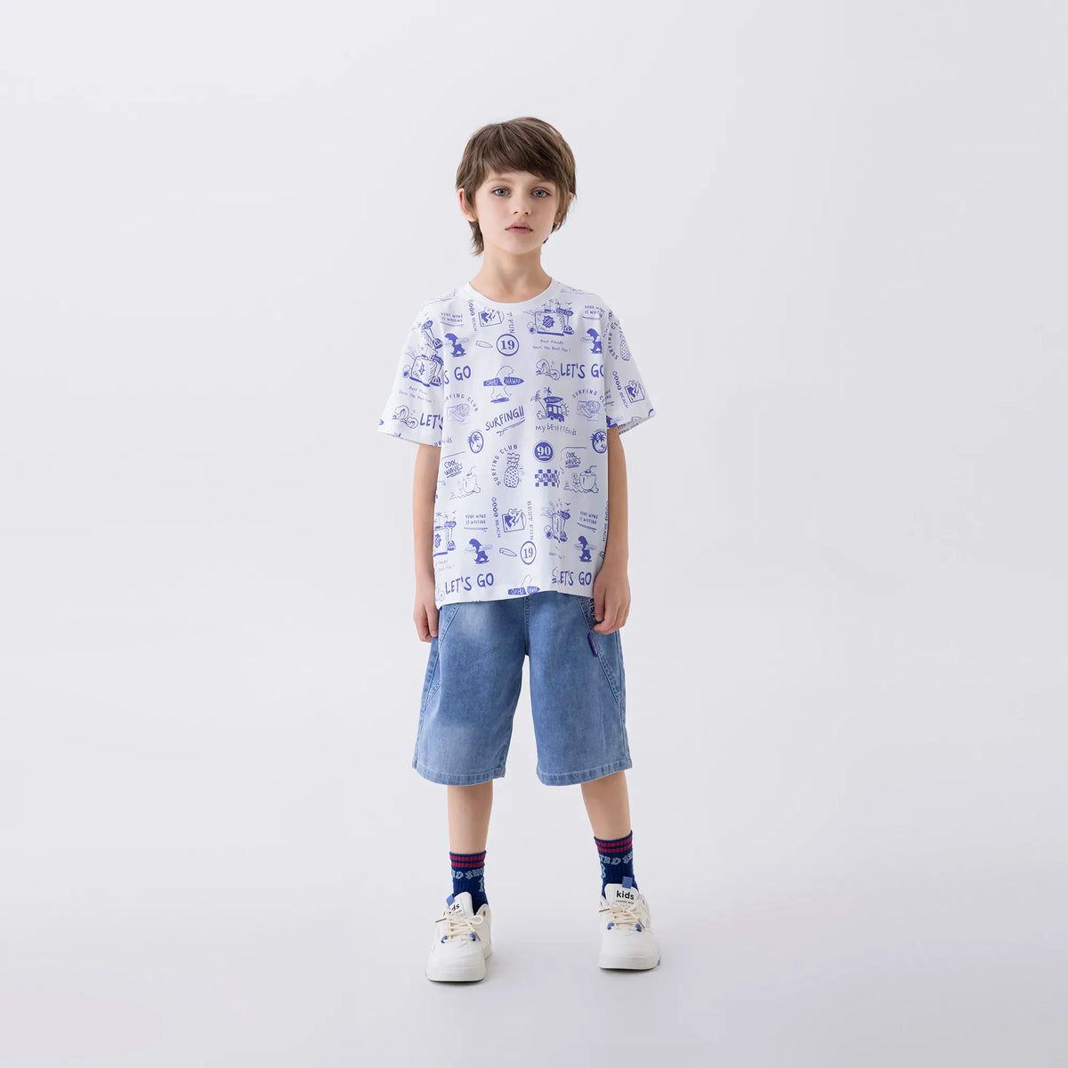 Baggy Fashion Shorts For Boys Image