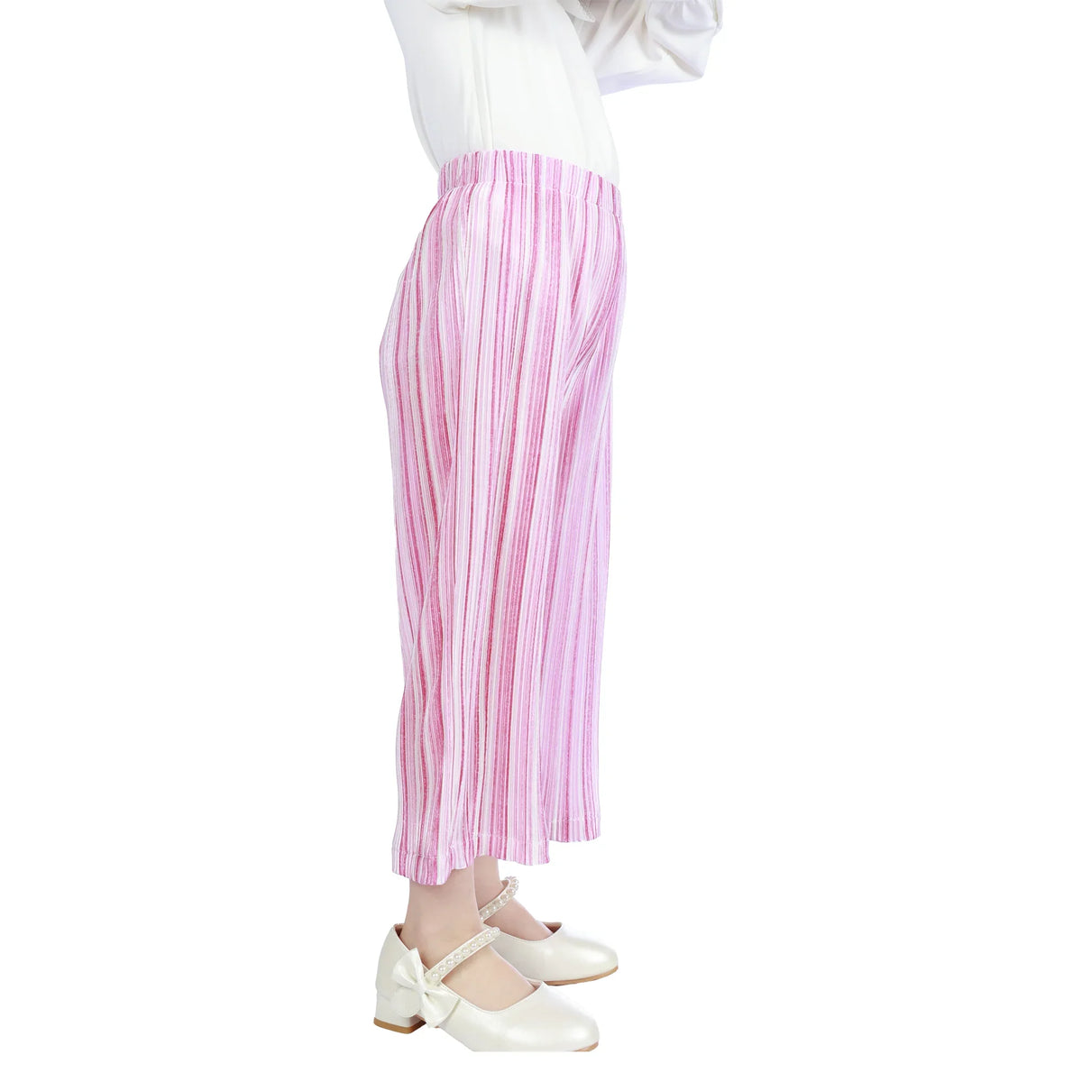 Wide-Leg Classic Pants For Girls Image