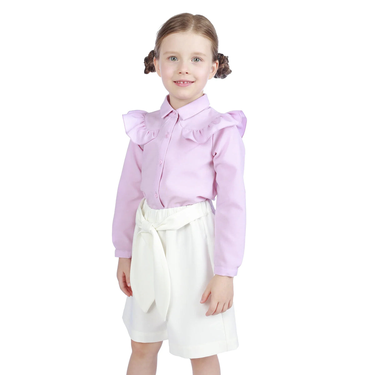 Plain Classic Shirt For Girls Image