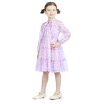 Floral Classic Dress For Girls Image