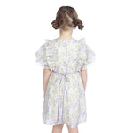Floral Classic Dress For Girls Image