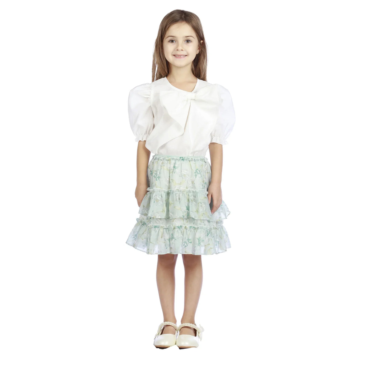 Puffy Classic Skirt For Girls Image