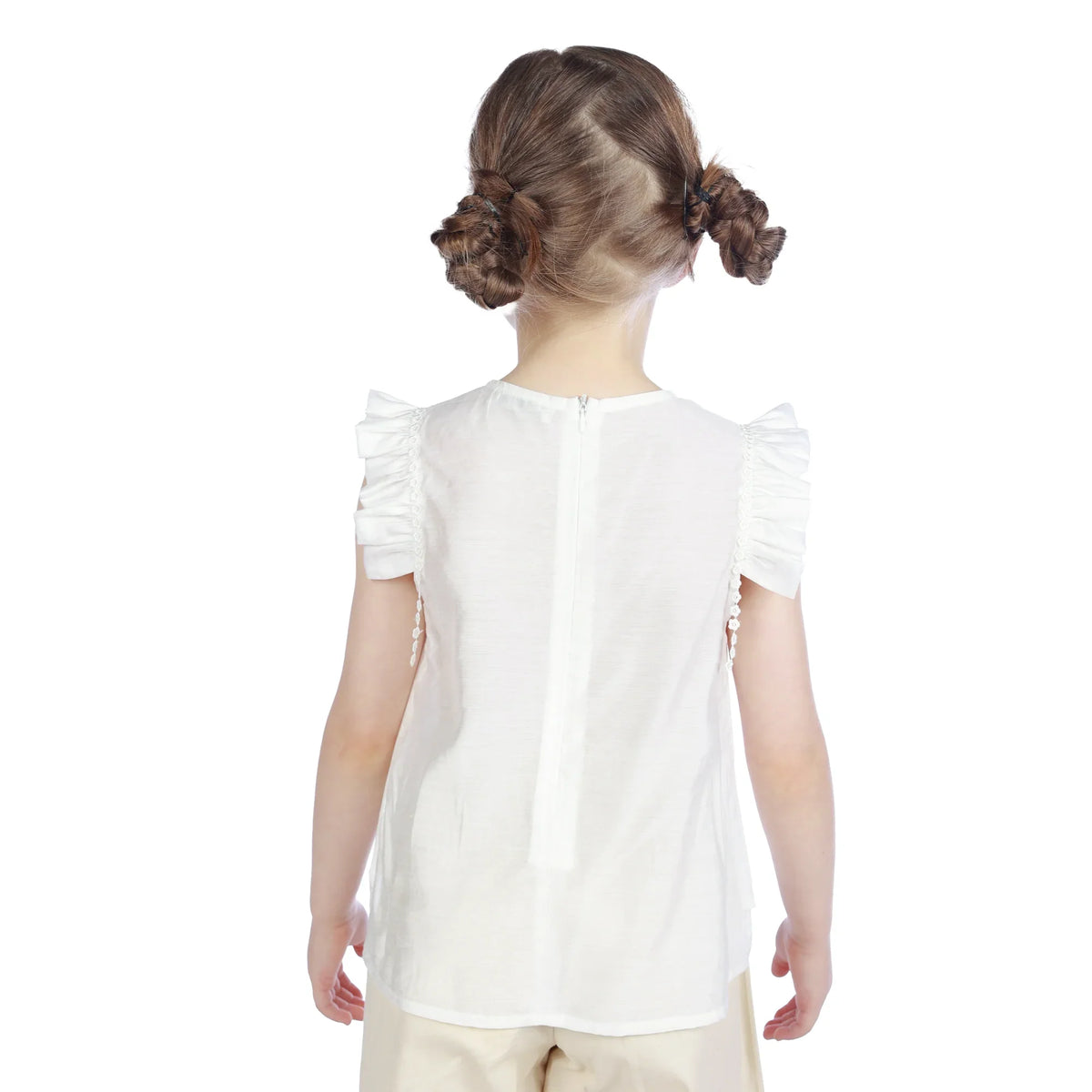 Plain Classic Blouse For Girls Image