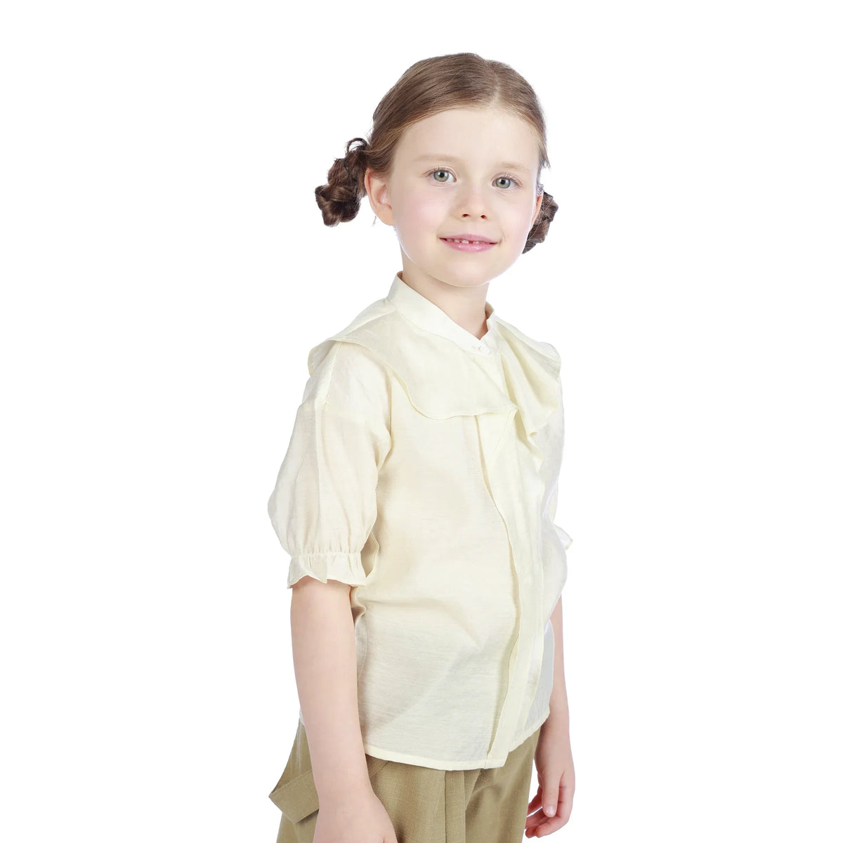 Plain Classic Shirt For Girls Image