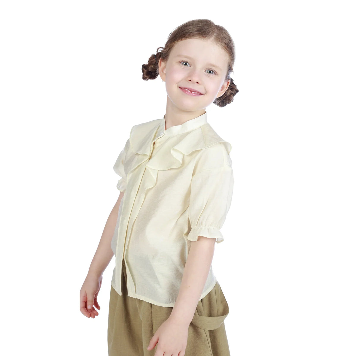 Plain Classic Shirt For Girls Image