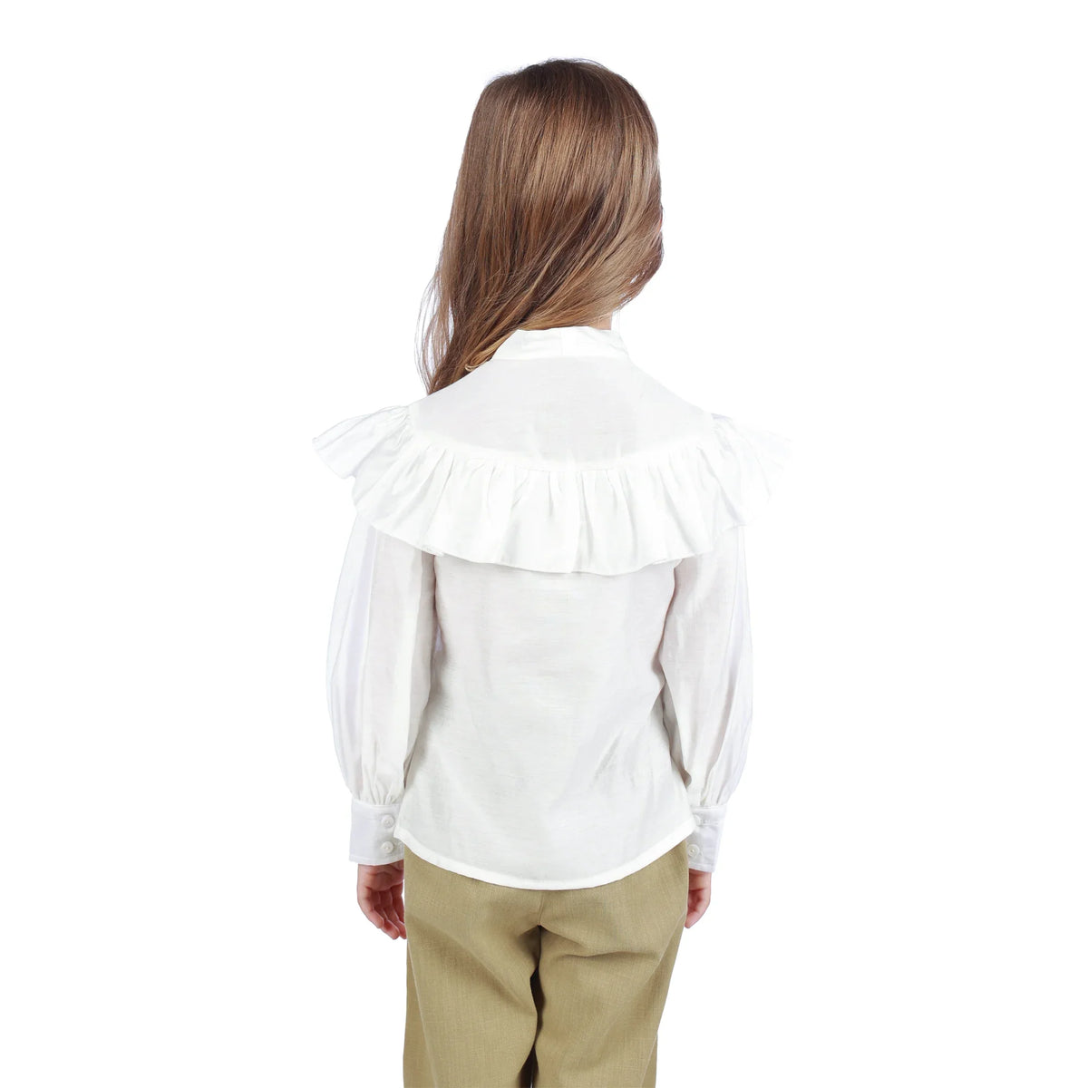 Plain Classic Shirt For Girls Image