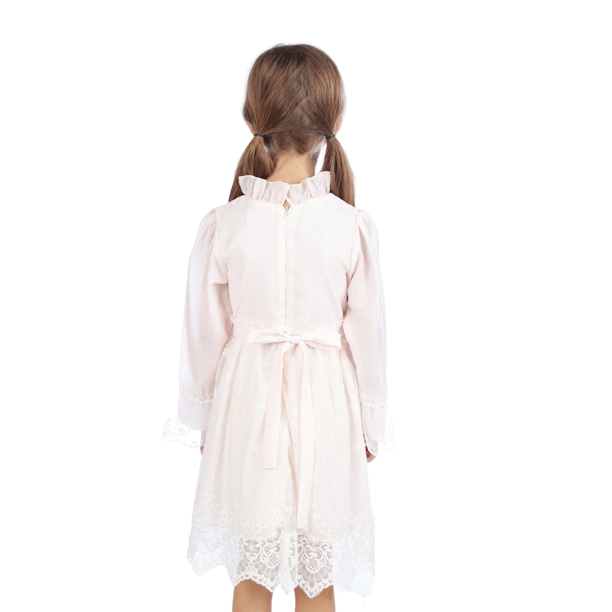 Floral Classic Dress For Girls Image