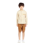 Striped Classic Shirt For Boys Image