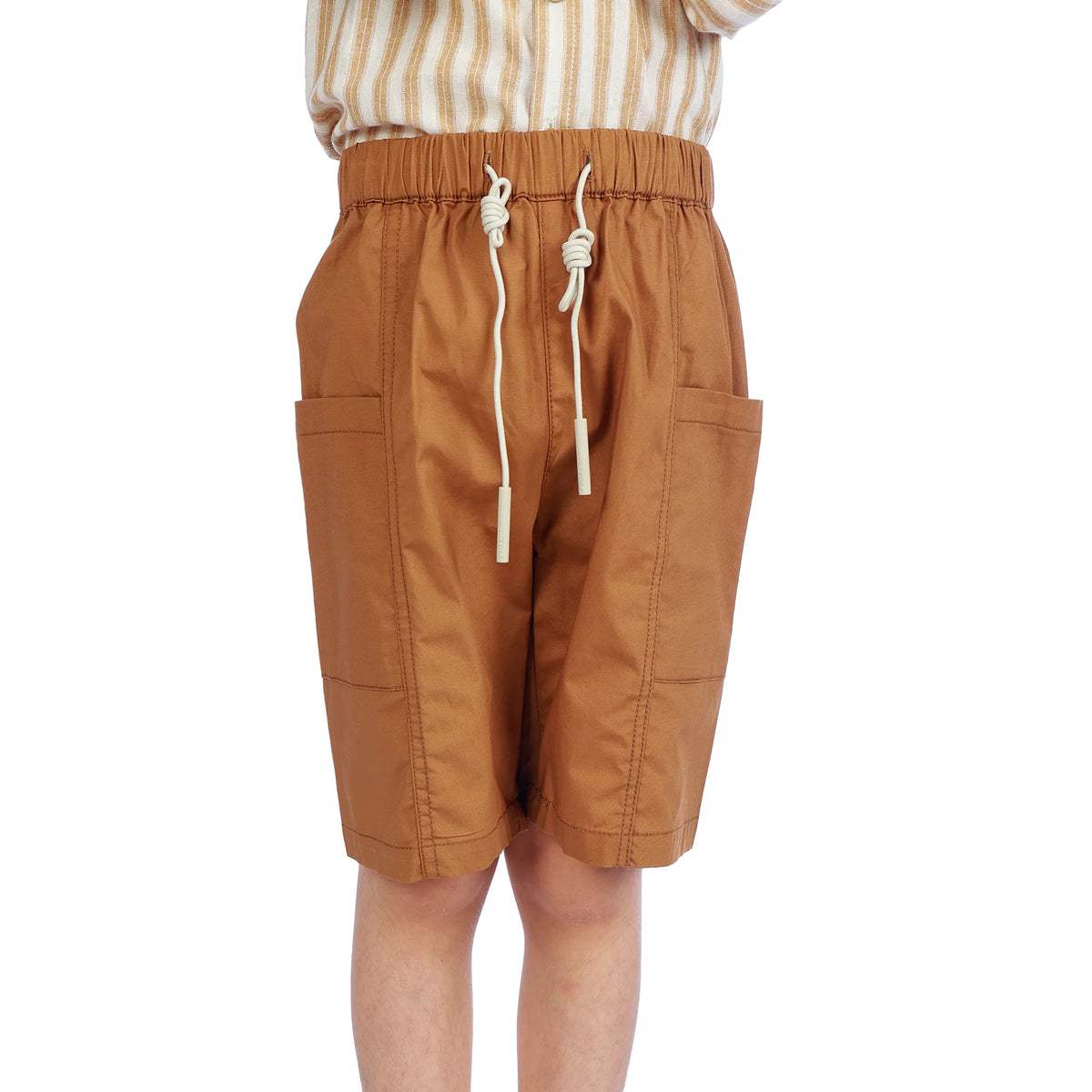 Ordinary Classic Shorts For Boys Coffee Image