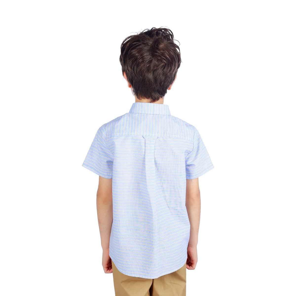 Striped Classic Shirt For Boys Image