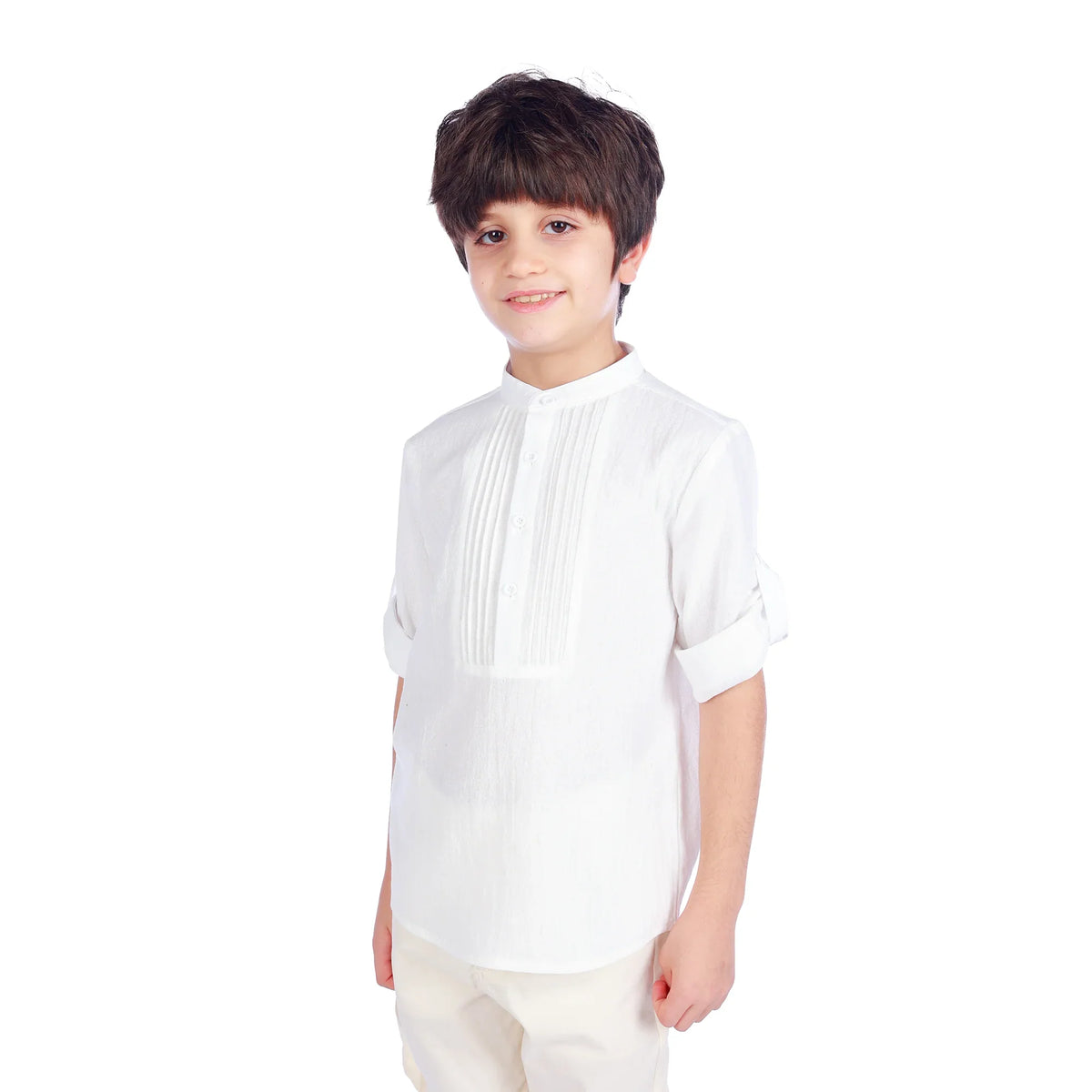 Plain Classic Blouse For Boys Image