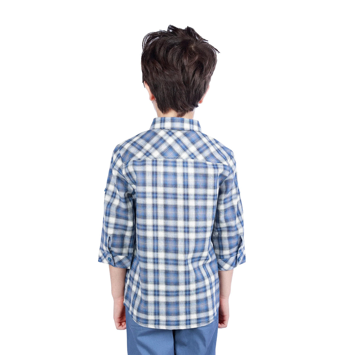 Checked Classic Shirt For Boys Image