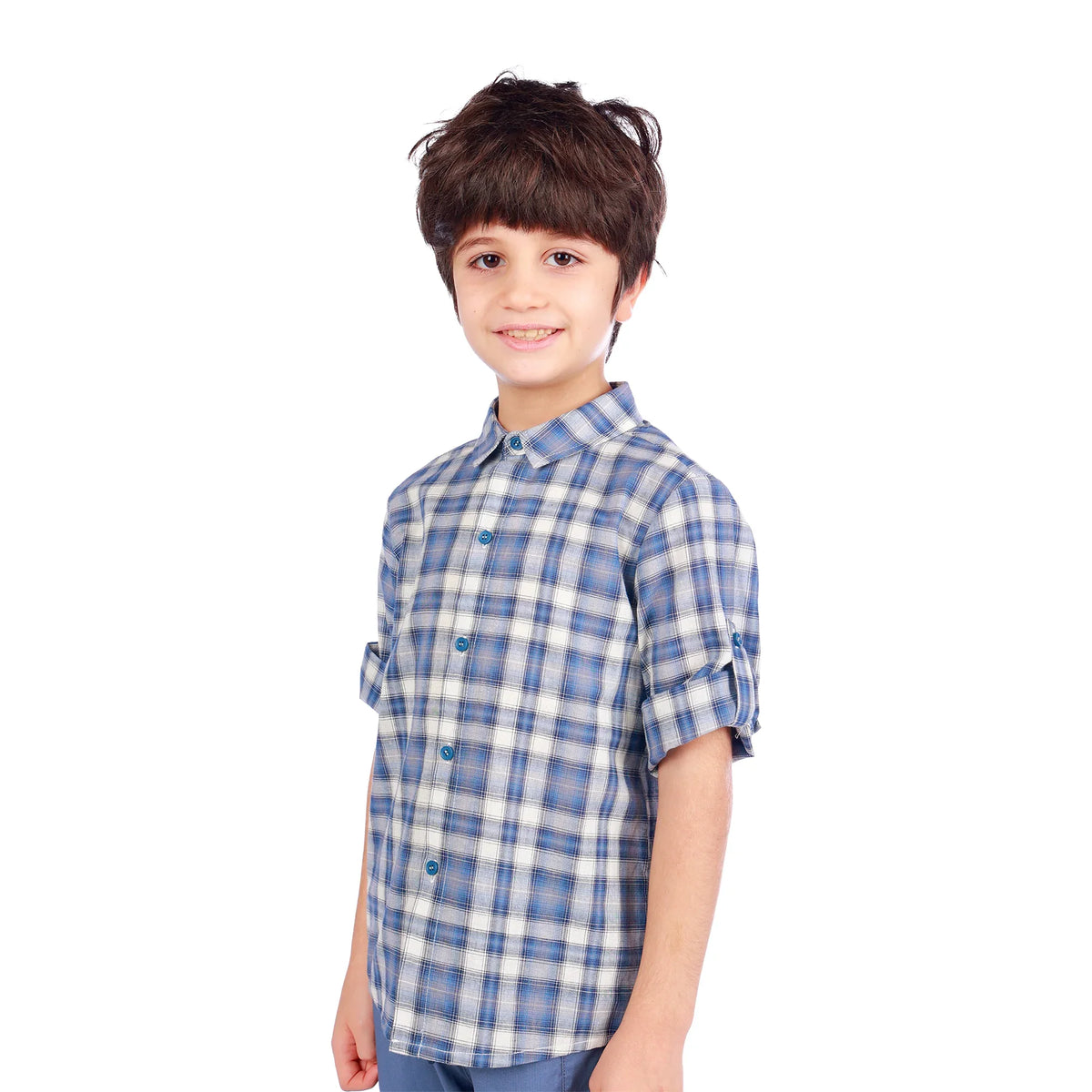 Checked Classic Shirt For Boys Image