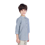 Striped Classic Blouse For Boys Image