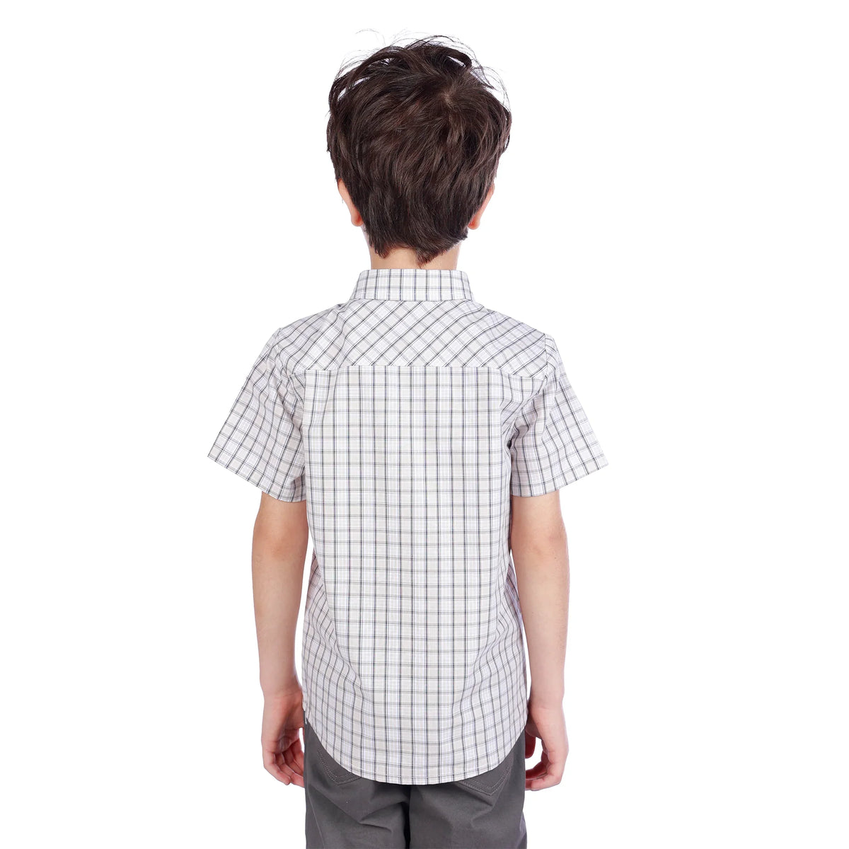 Checked Classic Shirt For Boys Image