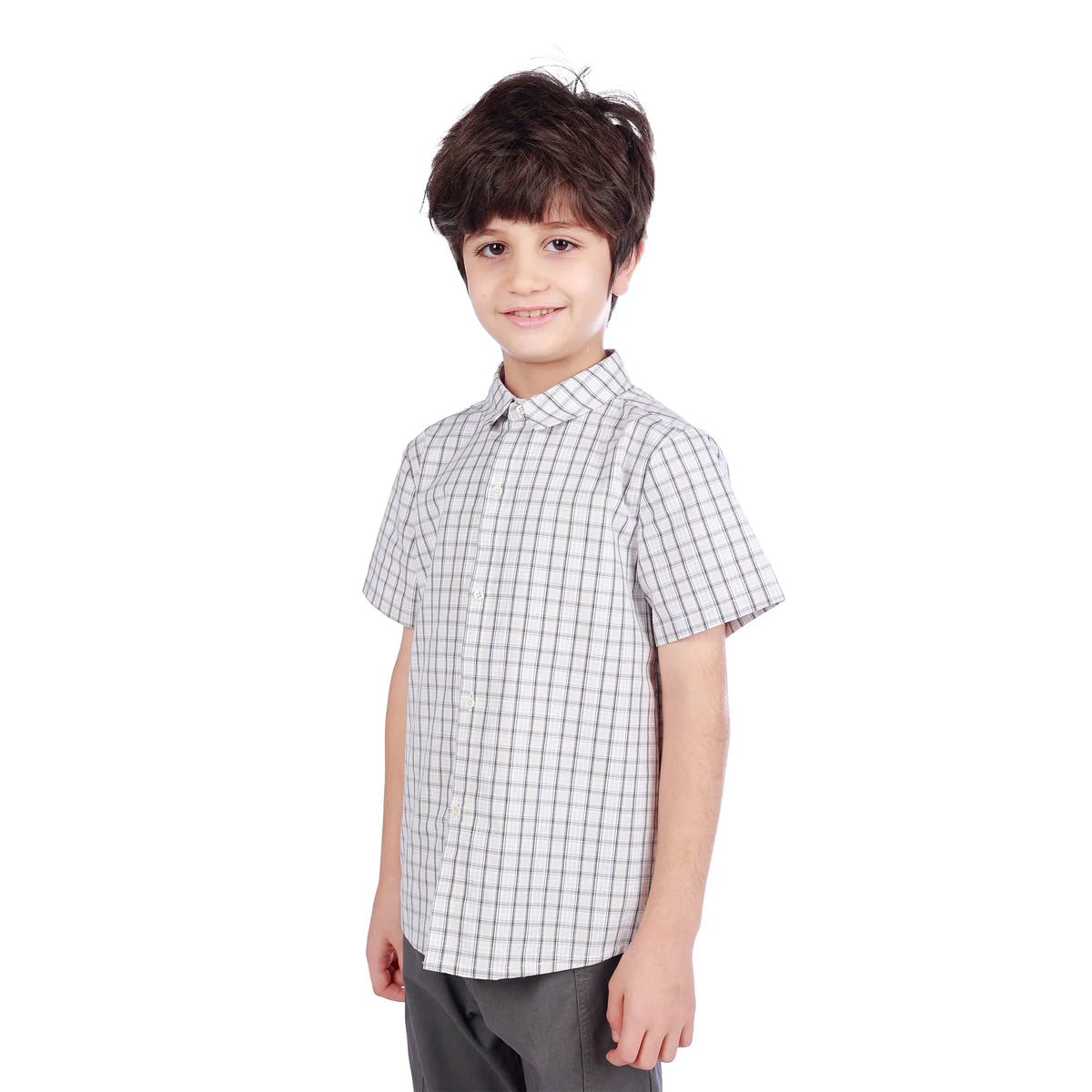 Checked Classic Shirt For Boys Image