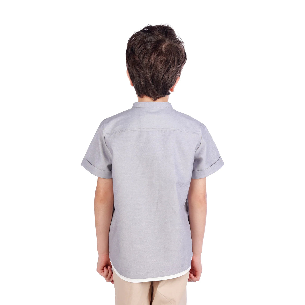 Embroidery Classic Blouse For Boys Image