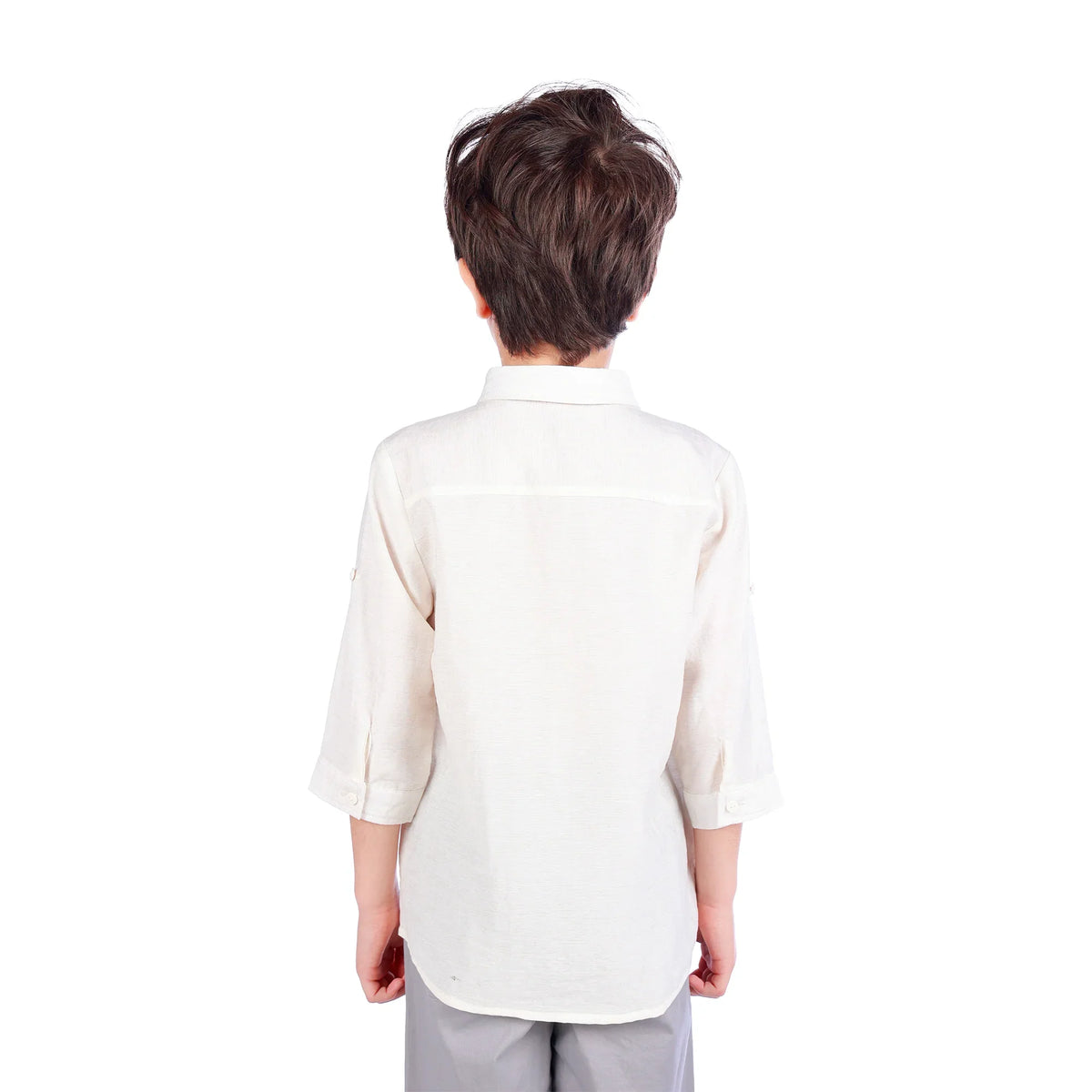 Embroidery Classic Blouse For Boys Image