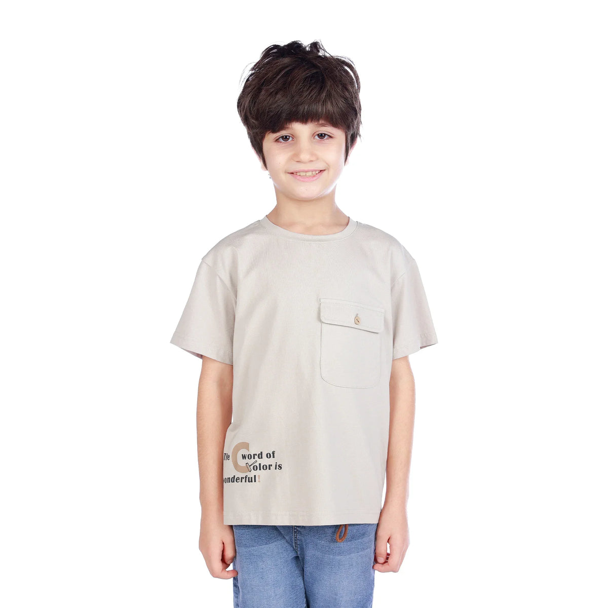 Printed Classic T.Shirt For Boys