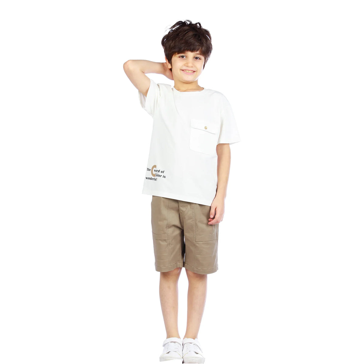 Printed Classic T.Shirt For Boys